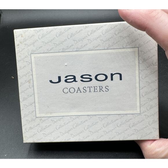 Vintage Jason Drink Coasters Set Of 6 With Box Claude Monet Artwork New -S1K - Picture 3 of 7